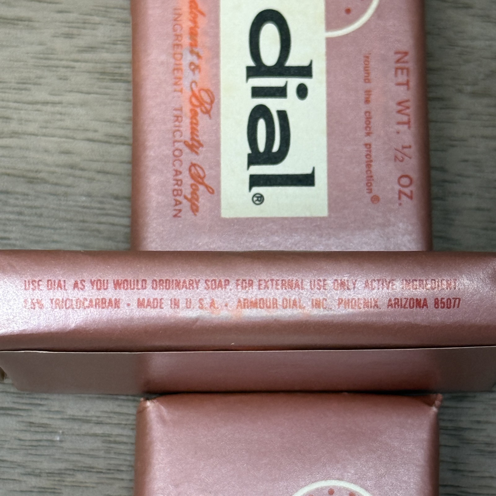 Vintage Dial Bar Soap Lot of 10 Pink Deodorant & Beauty Bars 1/2 oz NOS Sealed