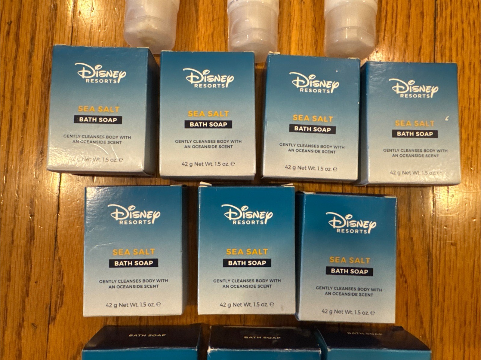 Lot of 15 Disney Resorts H2O+ Sea Salt Bath & Facial Soap Bars & Lotion -Sealed