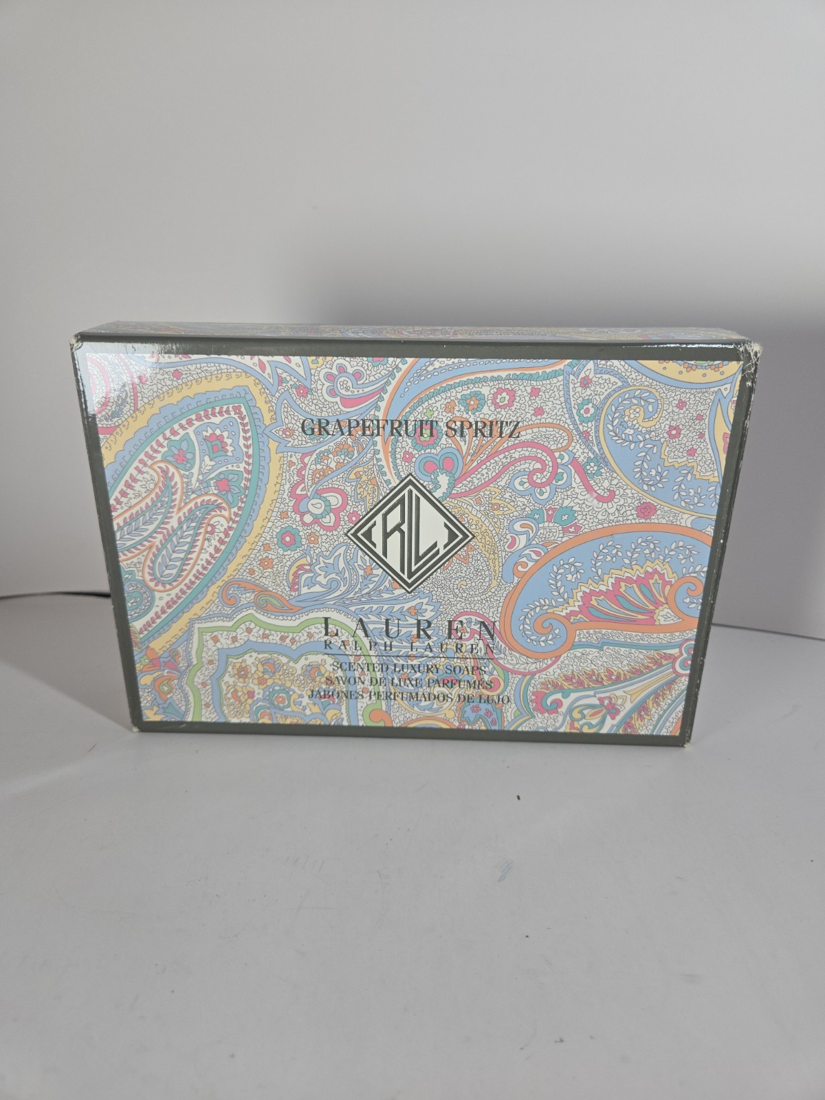 Lauren Ralph Lauren Grapefruit Spritz Scented Luxury Soaps Set Of 6 New In Box