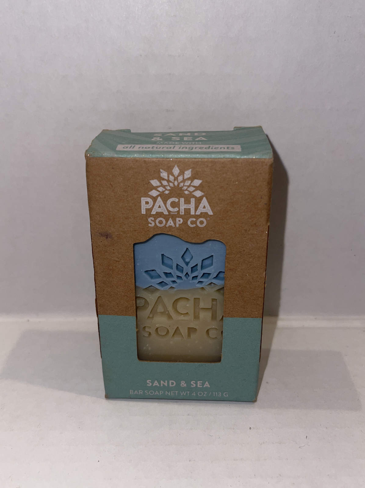 Pacha Soap Co. Sand & Sea Exfoliating 4 ounces Handcrafted Natural Scent NEW
