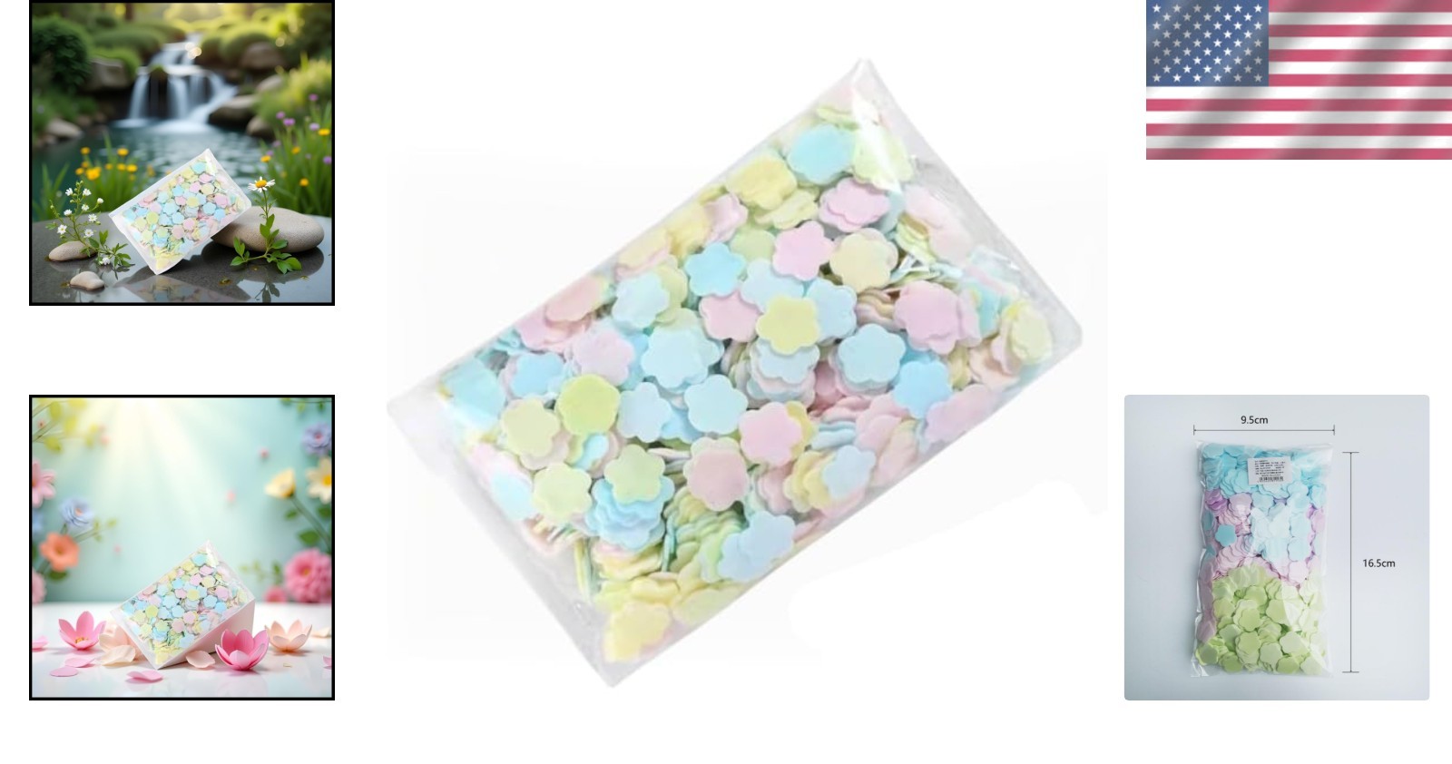 Portable 1000 Multicolor Disposable Soap Sheets – Perfect for Outdoor Adventures