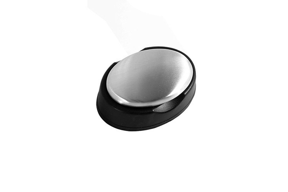 Oval Stainless Steel Fat round Metal Odor Removal Soap Deodorant Large Soap