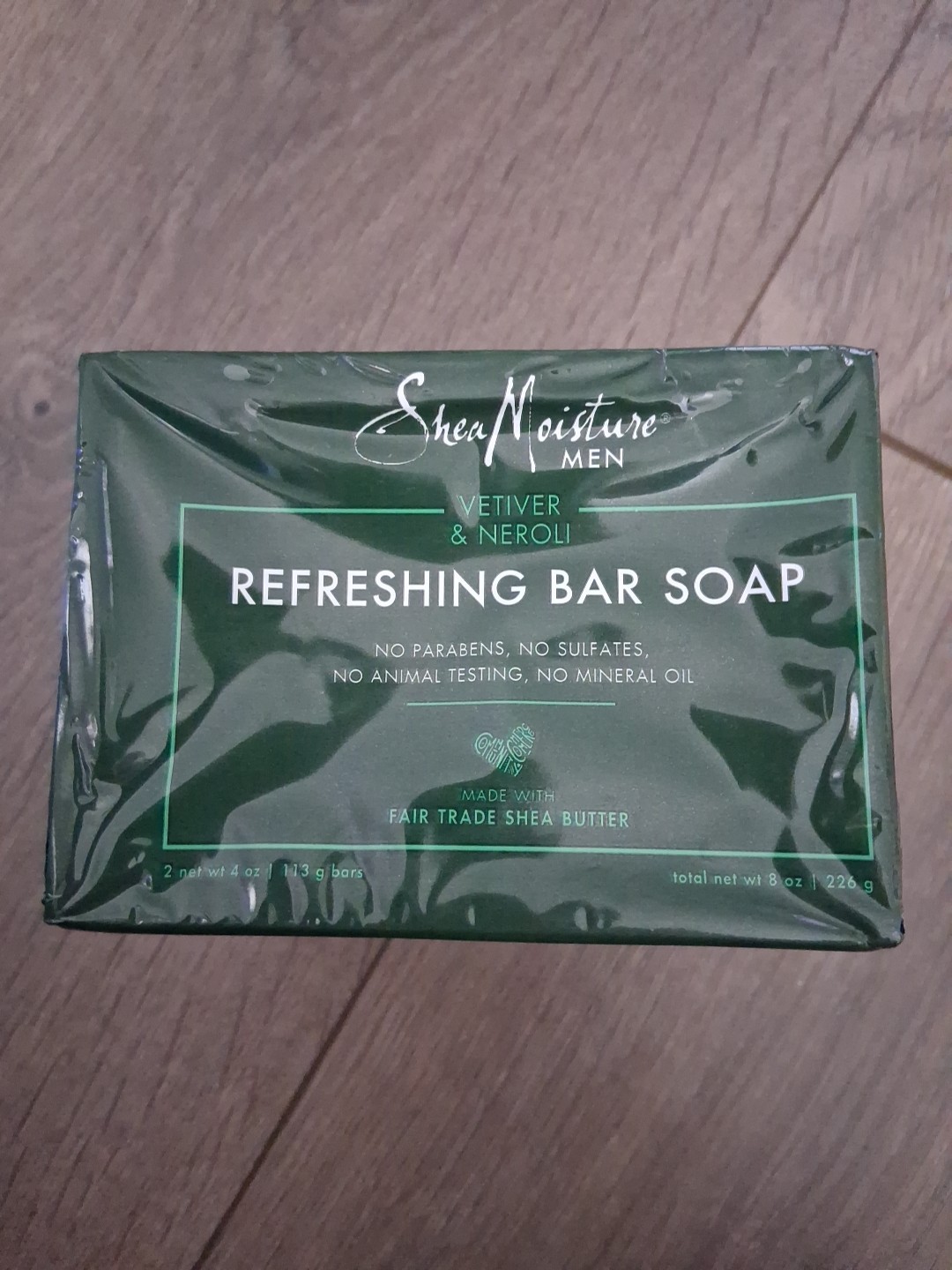 Sheamoisture, Men Bar Soap Vetiver & Neroli, 4 Ounce 2 Pk