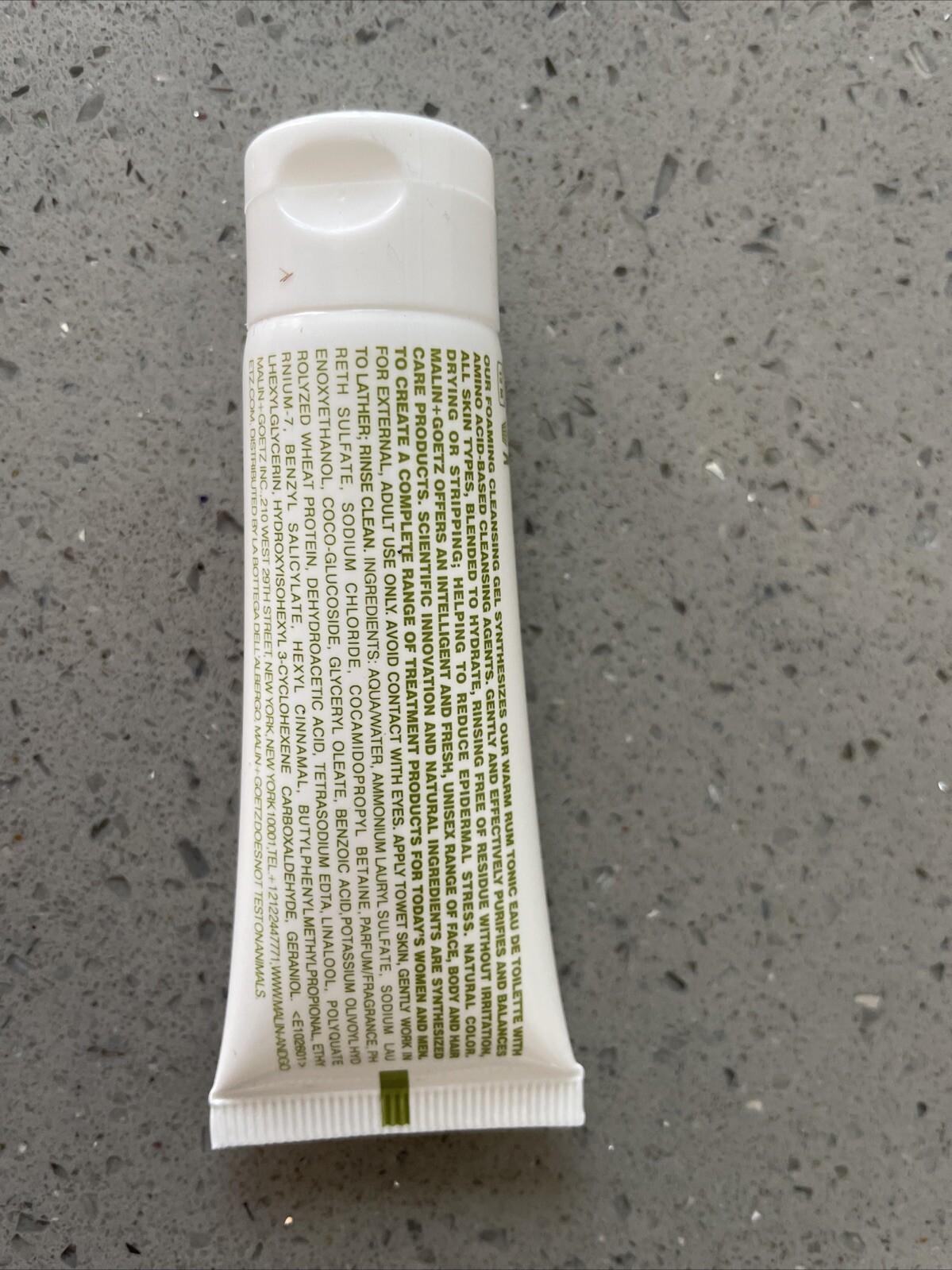 MALIN + GOETZ Rum Body Wash 1 oz Travel