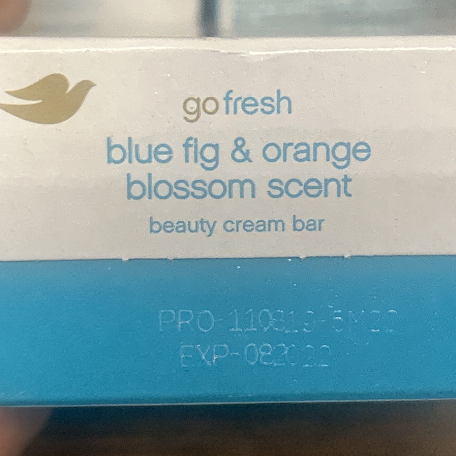 Dove Go Fresh Blue Fig & Orange Blossom Beauty Cream Bar Soap 4.75oz – Lot Of 7