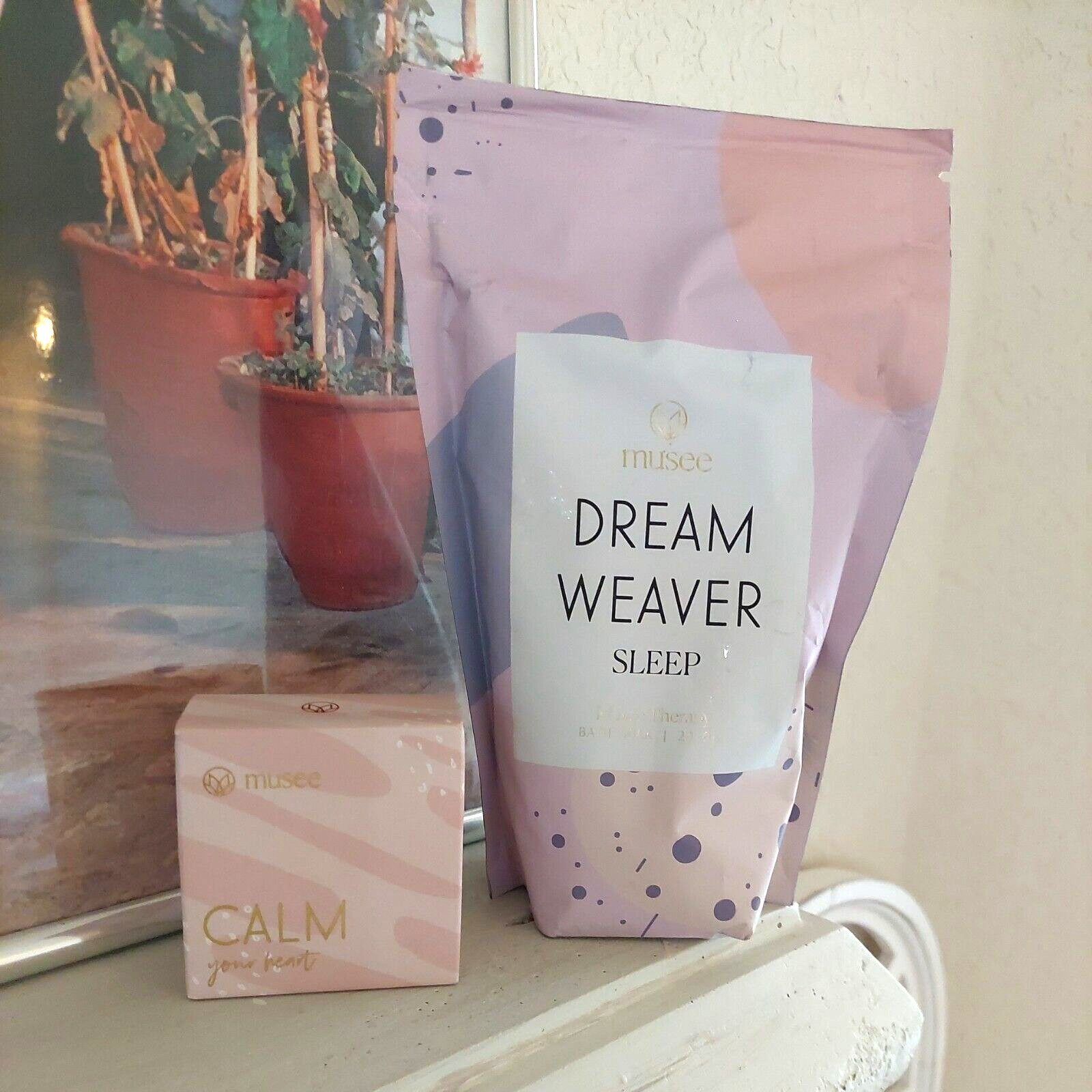 MUSSEE DREAM WEAVER SLEEP THERAPY AND MUSEE CALM YOUR HEART SOAP