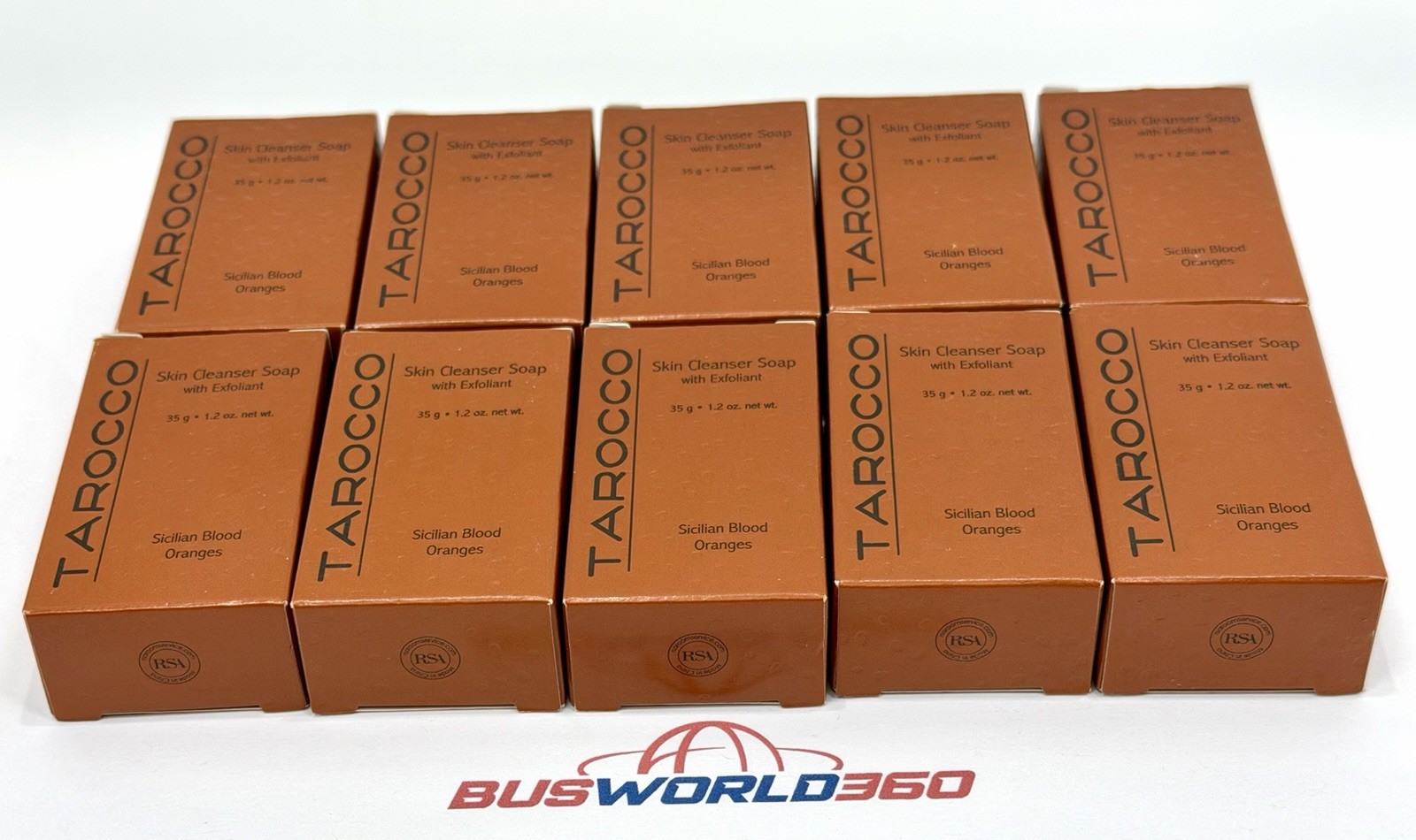TAROCCO Sicilian Blood Oranges Travel Size Skin Cleanser – TEN 10 NEW Soap Bars