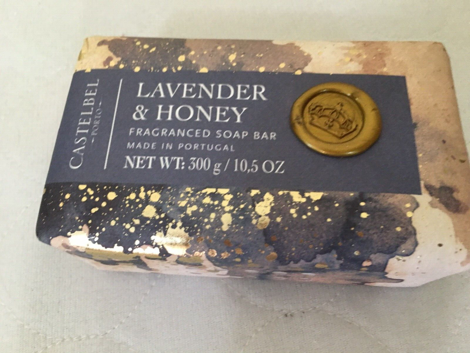 Castelbel Porto Lavender & Honey Luxury Soap Bar 10.5 oz Handmade in Portugal