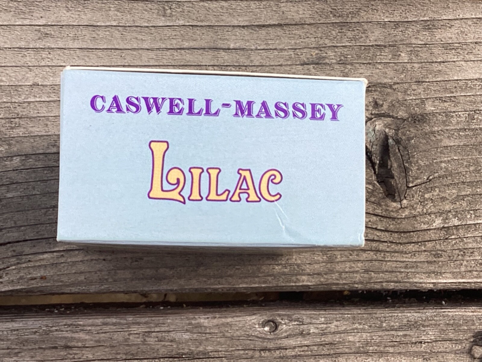 Box of 3 Vintage Casswell-Massey Cake Floral Soap 3.25 oz. each