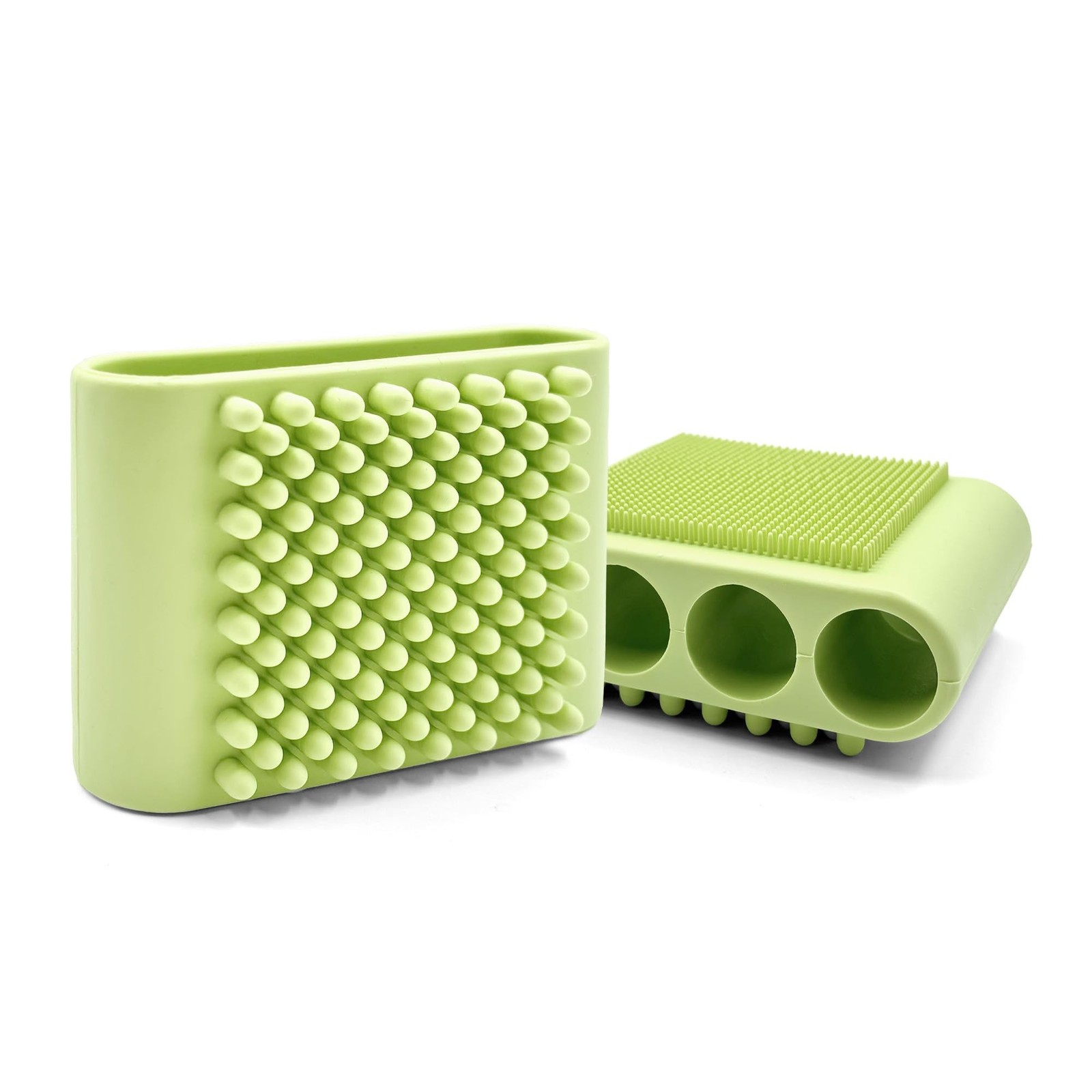 1PCS Silicone Body Scrubber Exfoliator- Bath Loofah & Sponges Alternative 4-F…