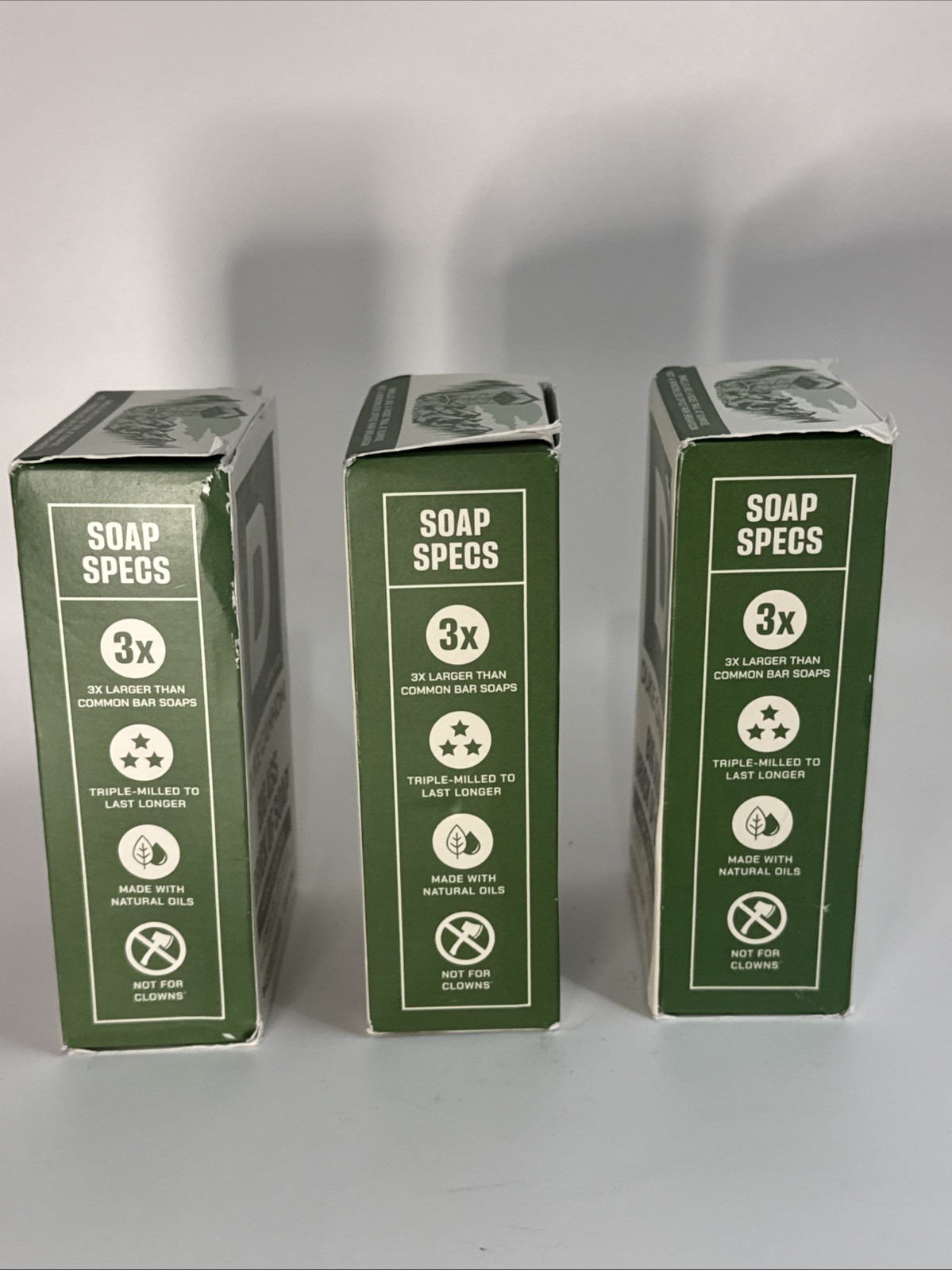 3x- Duke Cannon Big Ass Brick Soap High Country 10oz Benefits Vets New Scent