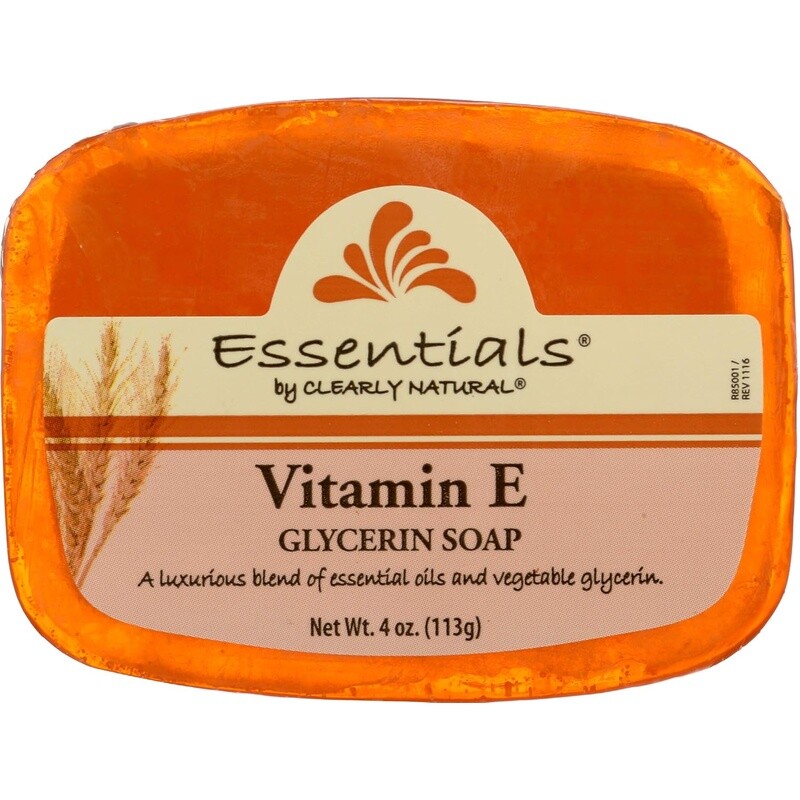 Glycerine Soap Bar W/ Vitamin E Moisturizing Natural Cleansing Skin Care 4 Oz US
