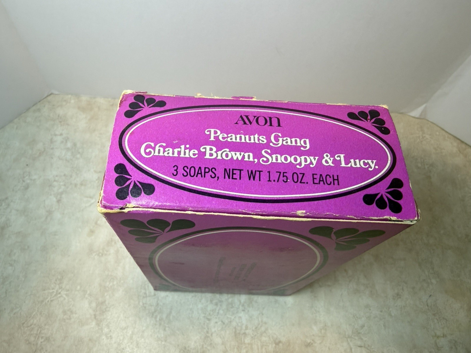 VINTAGE 1970’s AVON Peanuts Gang – Charlie Brown Lucy Snoopy Soap Trio NOB