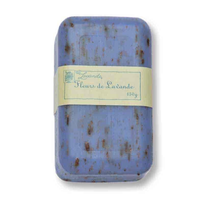French Milled Hand & Body Soap- Lavender Flower by La Lavande-150g Imported