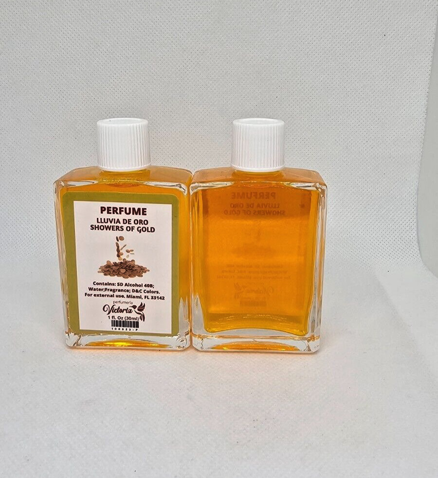 LLUVIA DE ORO PERFUME FEROMONA ATRAE DINERO PROSPERIDAD ABUNDANCIA 1PC