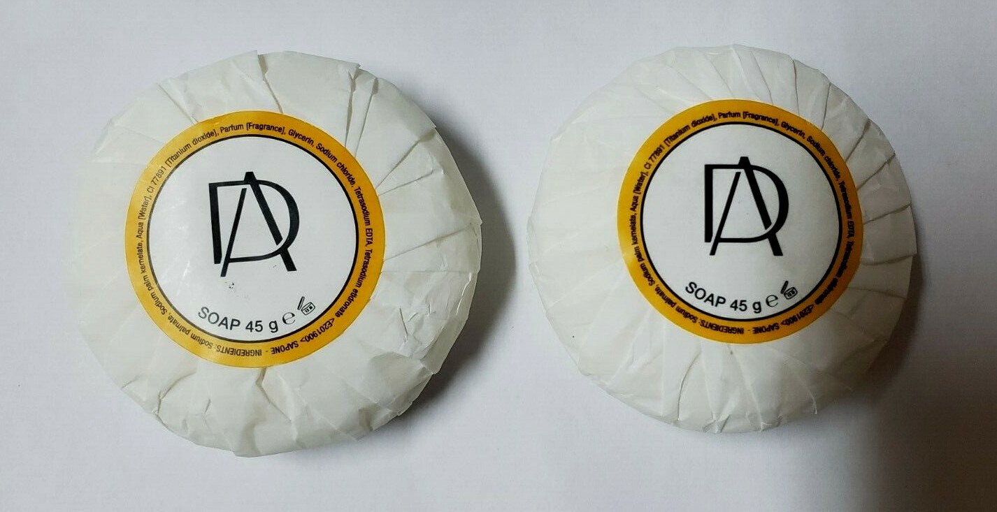 New Beautiful Designer ACQUA DI PARMA Perfumed Soap Bar 45g 2 Pcs Wrapped Italy