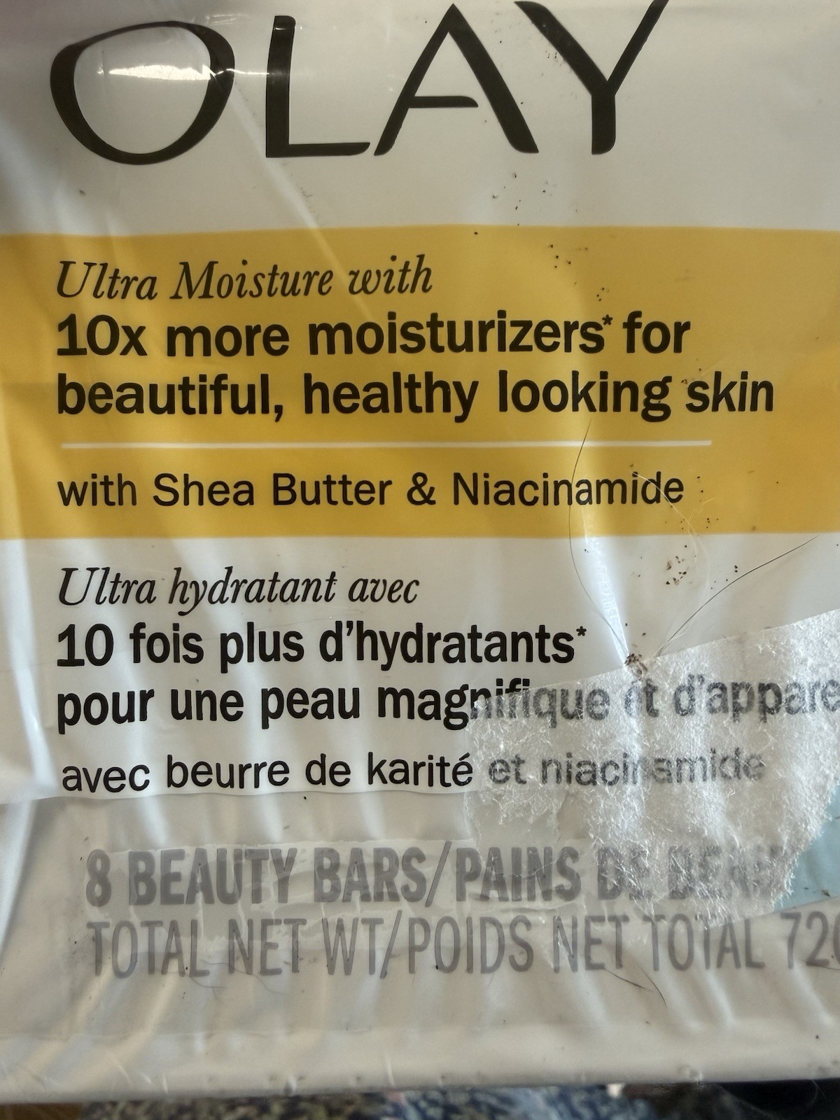 OLAY Ultra Moisture Beauty Bar Soap with Shea Butter & B3 Complex-8 Beauty Bars