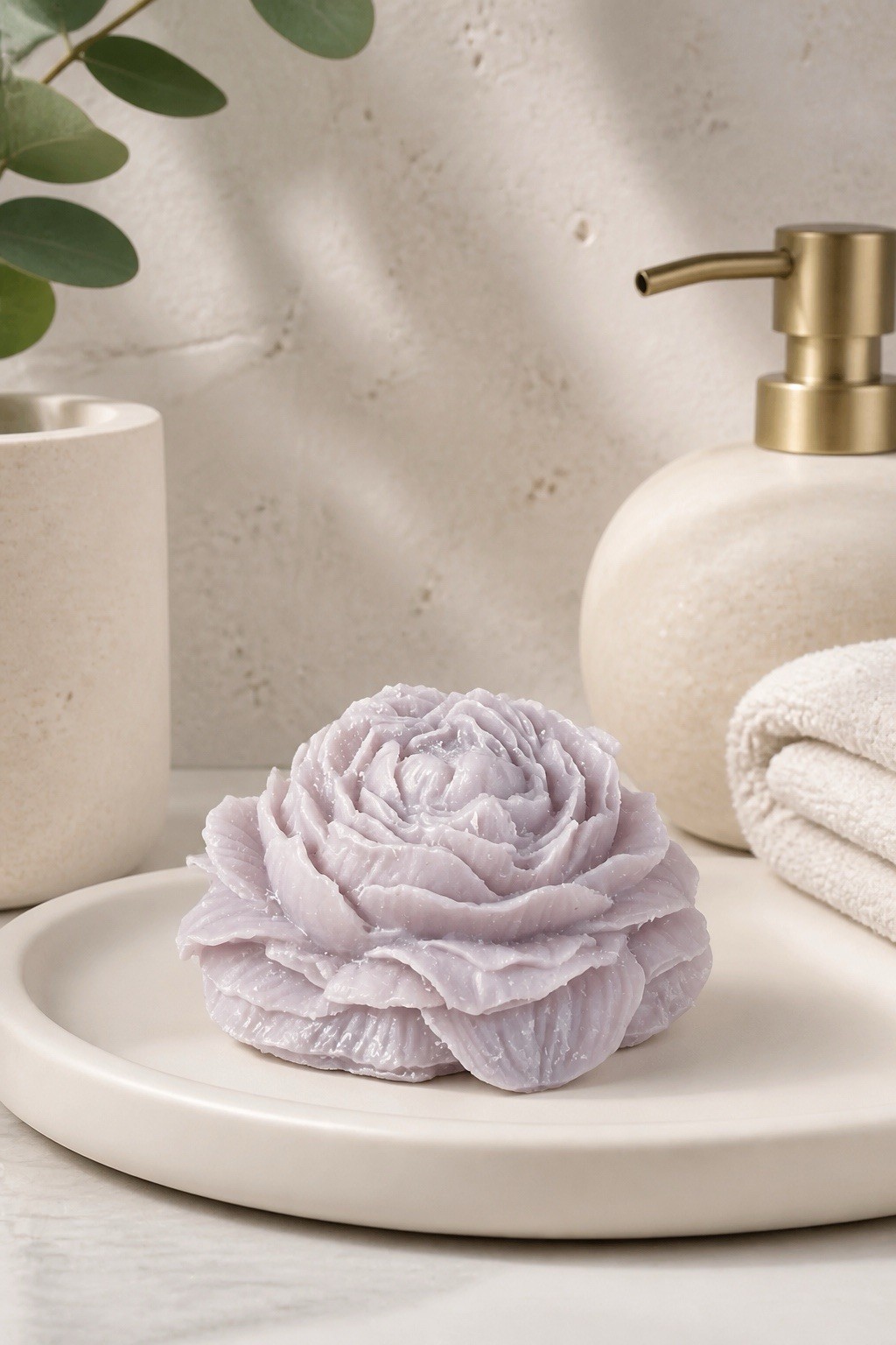 Purely Posh Sunset Bloom Goat Milk Soap Set – Handcrafted Alaskan Peony Soap