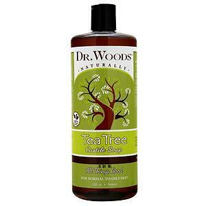 Dr. Woods Castile Soap Liquid Tea Tree 32 fl.oz