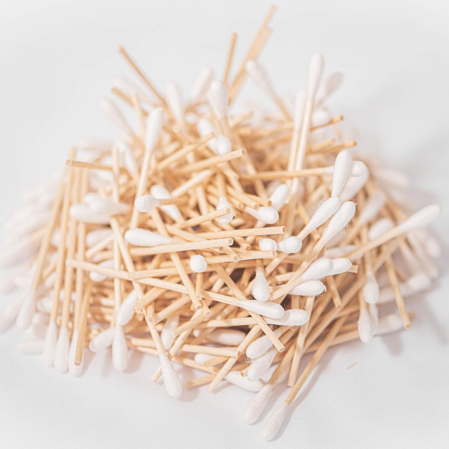 1000Pcs Cotton Swabs Wooden Handle Sticks 3 ” Medical Use Supply