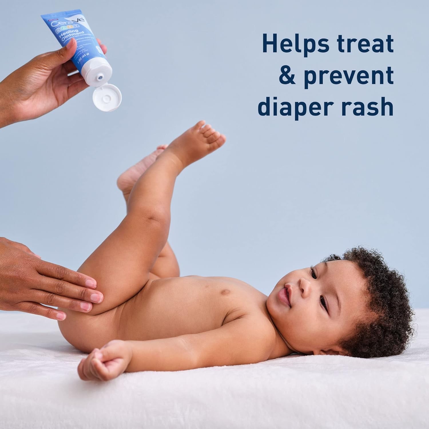 CeraVe Baby Moisturizing Cream + Healing Ointment Bundle 8 Ounce (Pack of 1)