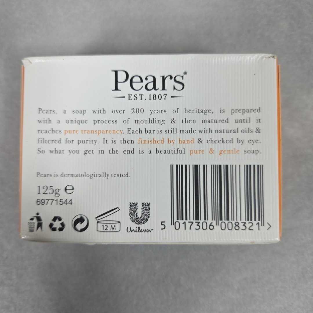 Pears Pure & Gentle Soap with Natural Oils 9 Pack Pure & Gentle Bar Soap