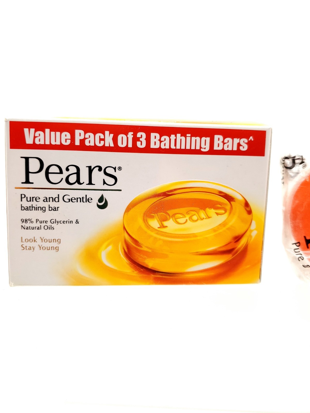 4 Pack Pears Pure Gentle Transparent Soap 4.4 oz 125 g. Bar Soap