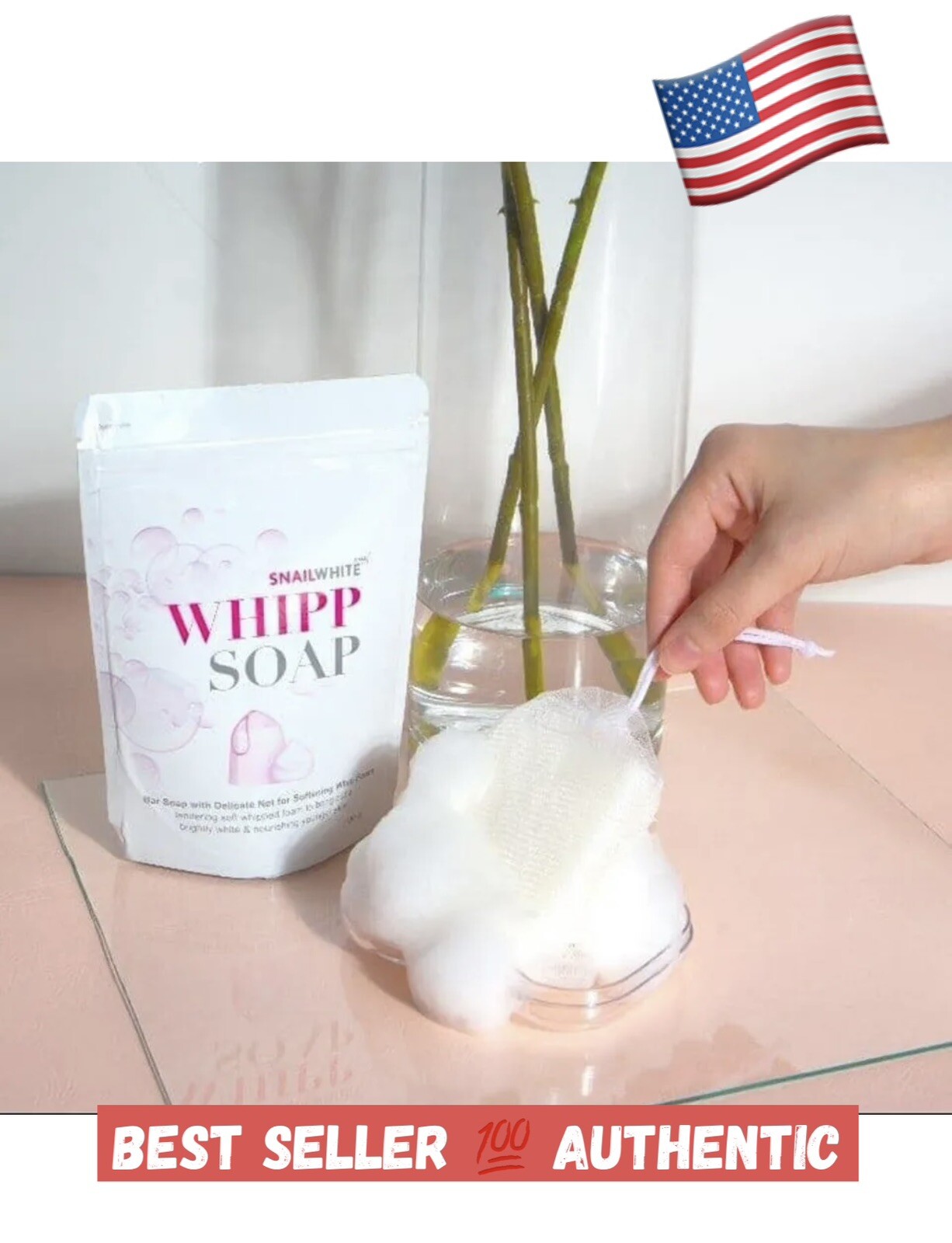 Snail Whit Whipp Soap Foam Wash Face Bar Facial With Softening Namu Life 100g
