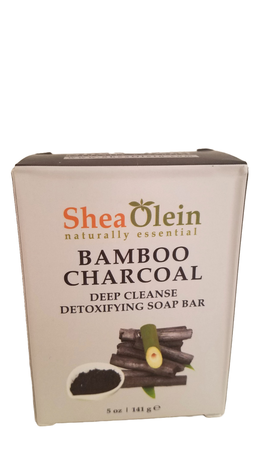 Natural Essential Activated Bamboo Charcoal Deep Cleanse Detoxifying Soap Bar