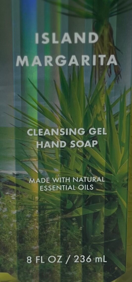 3 NEW BATH & BODY WORKS ISLAND MARGARITA CLEANSING GEL HAND SOAP WASH 8OZ LIME
