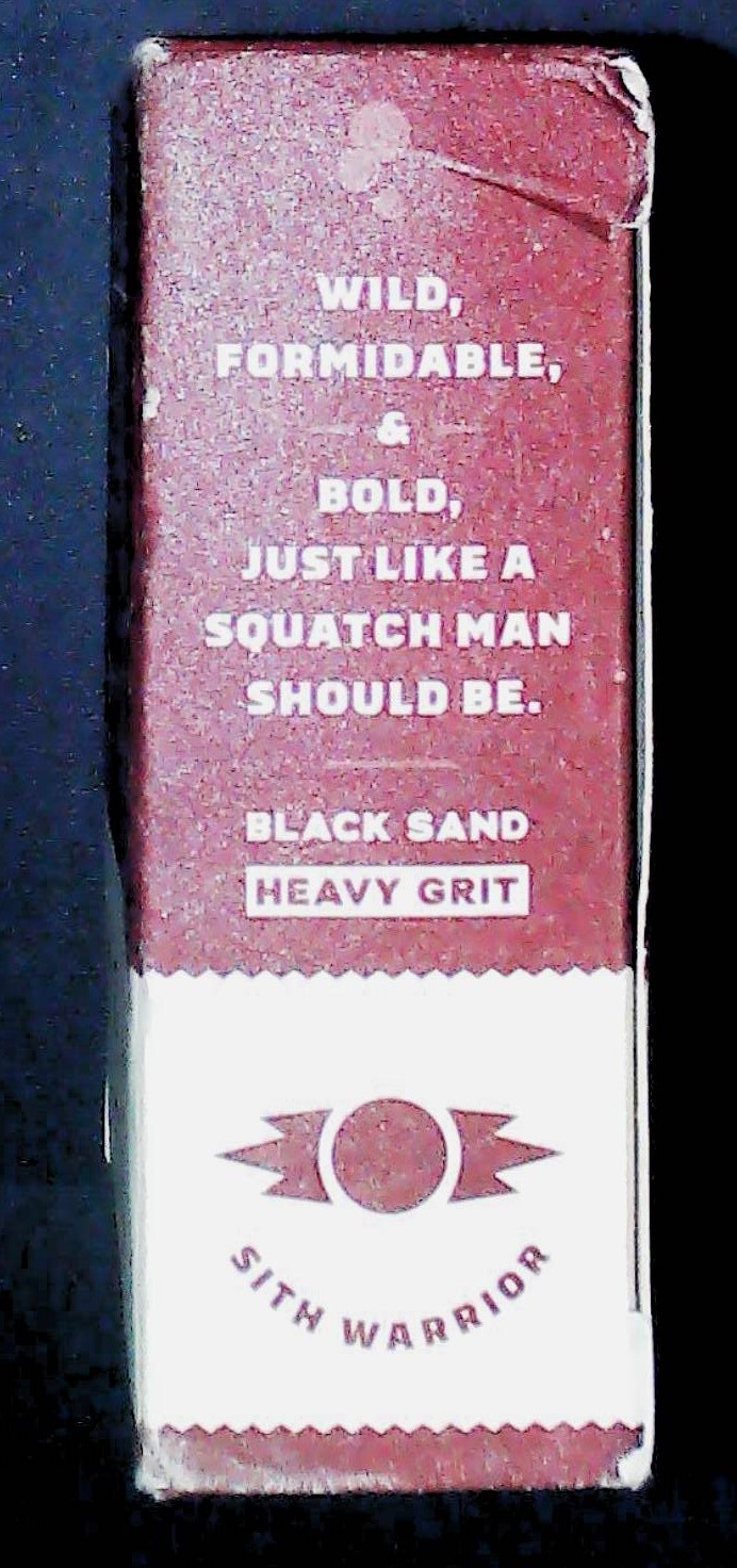 1 Bar of Dr. Squatch Ruthless Rinse Soap – Star Wars Limited Edition HEAVY Grit