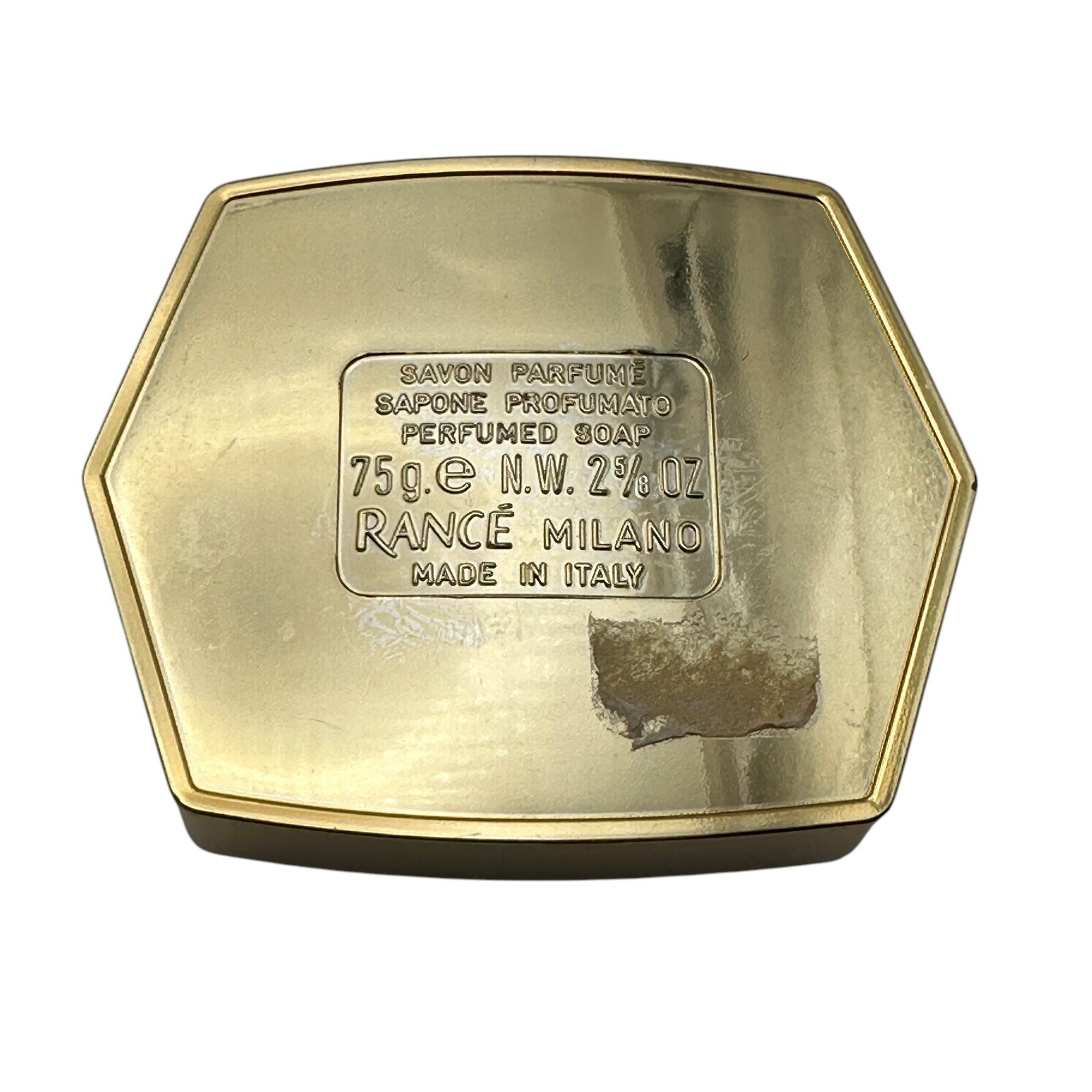Rance Fine Perfumed Bar Soap & Soapbox Eau Noble Made In Italy NIP