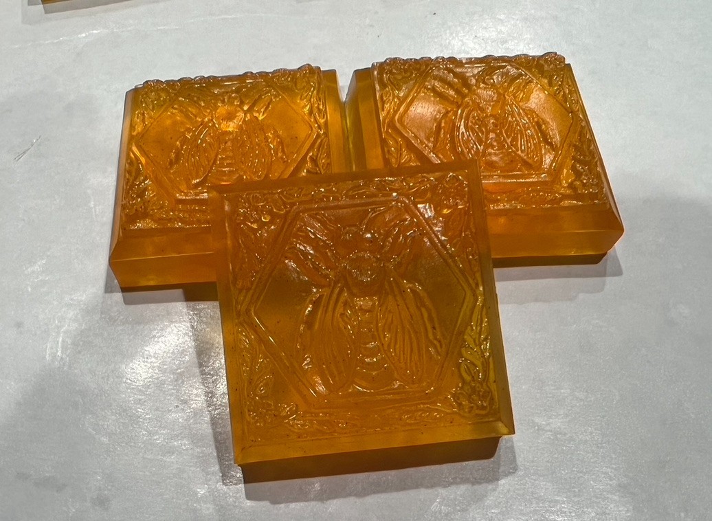 Set of Three Honey Glycerin Soaps