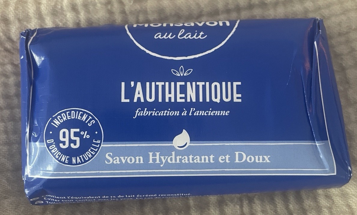 1x Mon Savon Au Lait French Milk Soap Imported From France/ LARGE 200g bar