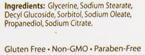 Clearly Natural, Glycerine Soap, Unscented, 4 oz 4 Ounce (Pack of 1)