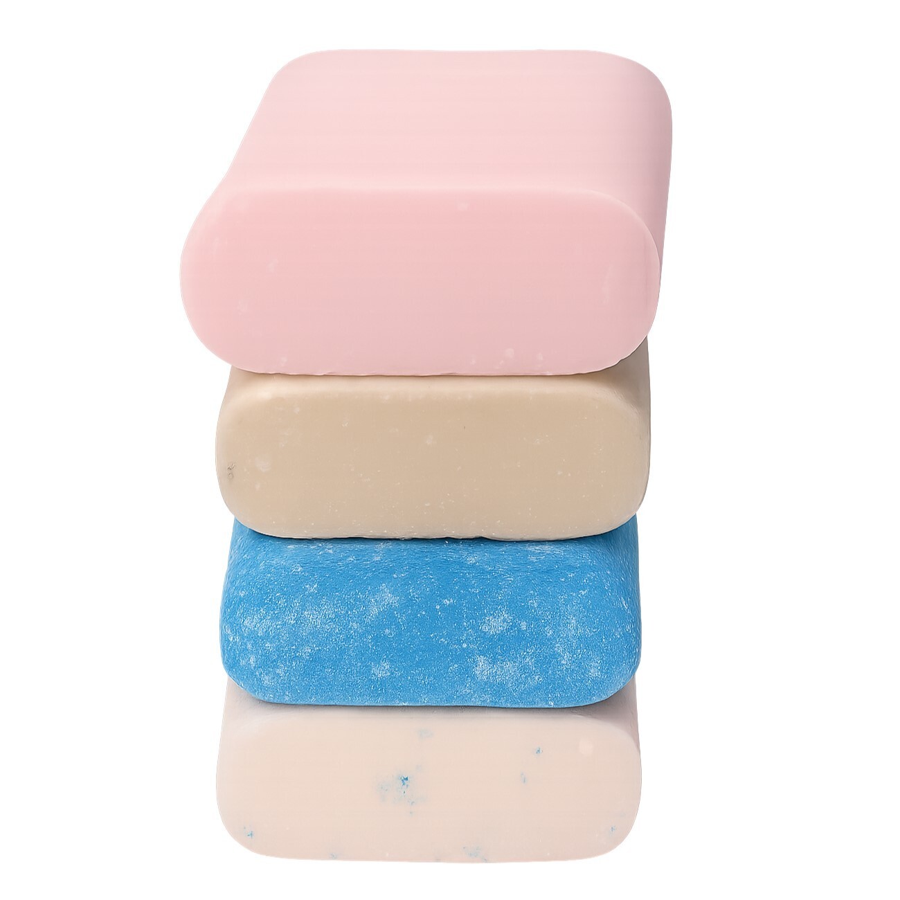 NatureMak Soap Bars w/ Clay – 4pk, 6oz – Handmade in USA, Gentle for Face & Body