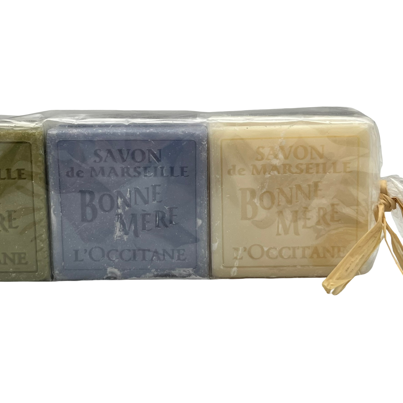 L’Occitane Savon de Marseille Bonne Mere Soap Quattro 4.4oz Gift Set of 4 New