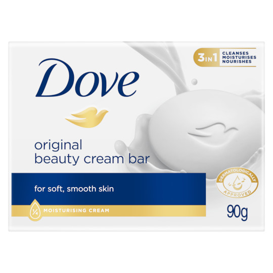 Dove Beauty Cream Bar Deep Moisture For Soft Skin, 3.17oz