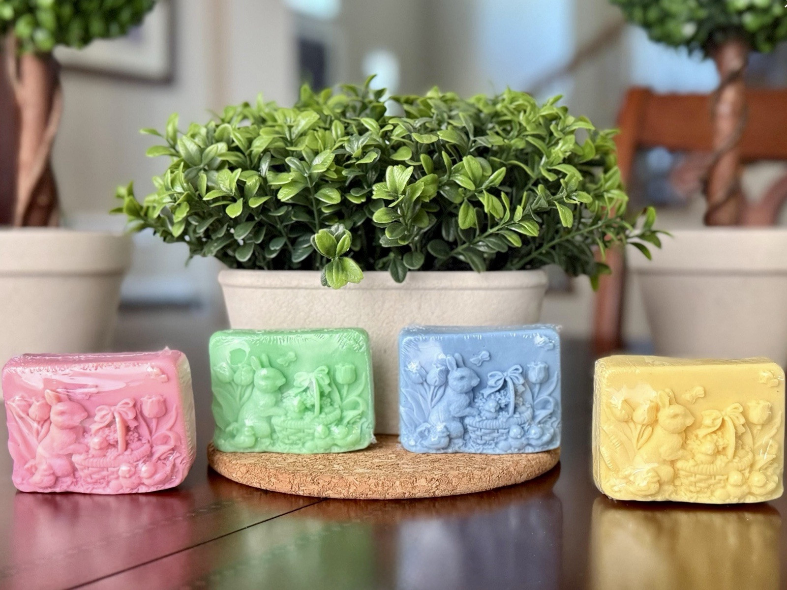 Easter : Soaps-Handmade-Easter/Spring- Rabbits Bunnies