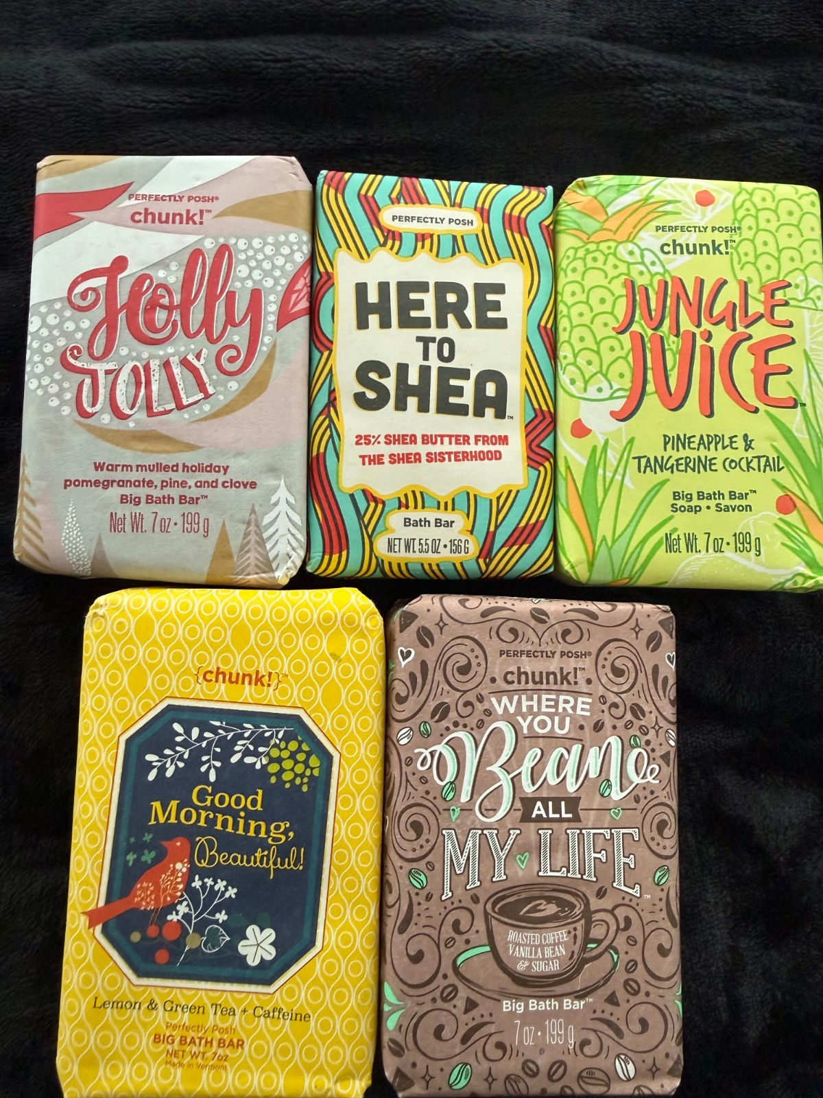 Perfectly Posh Bath Bar Soap New Choose 1