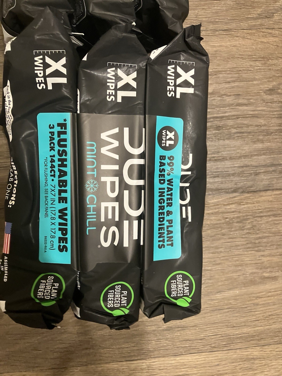 DUDE Wipes Flushable Wipes Variety sTOOL Kit Gift Set for Him – 9 Packs