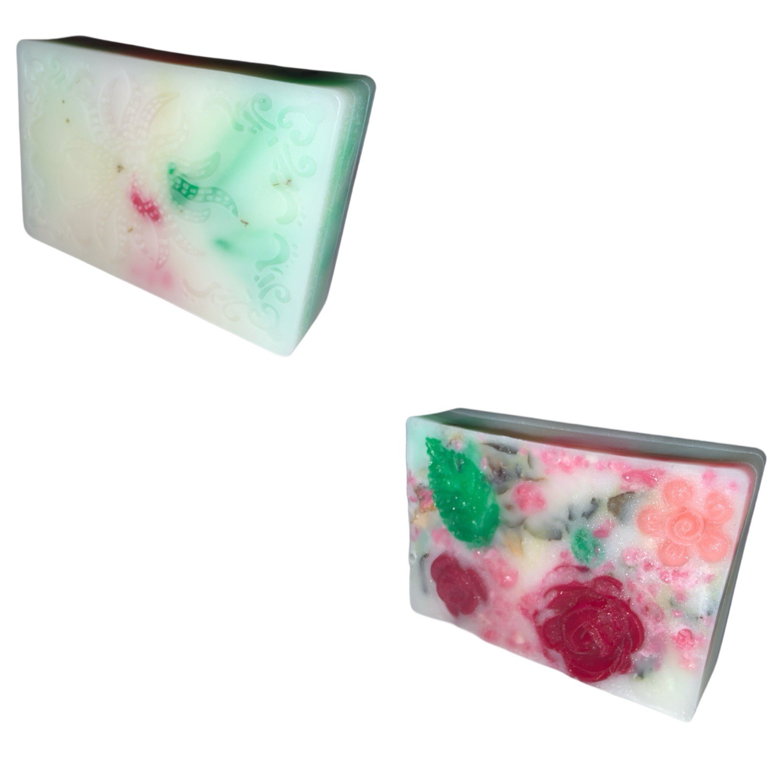 Post-Workout Sea Salt Bar | Menthol Cool & Rose Petal Goat Milk Soap