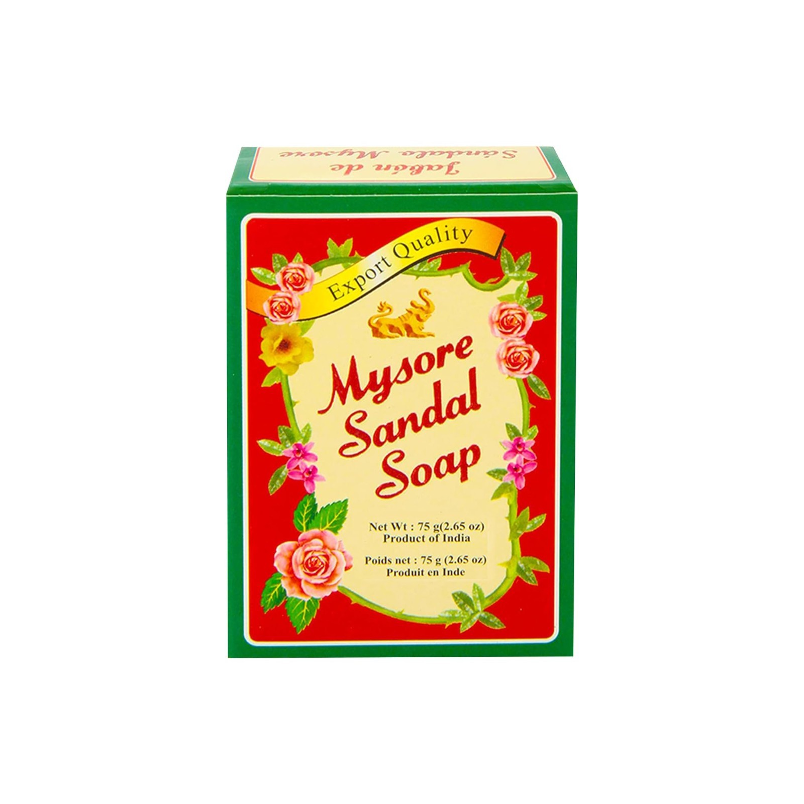 Natural Sandalwood Soap 75g – Pack of 12, Moisturizing, Aromatic, Skin Care
