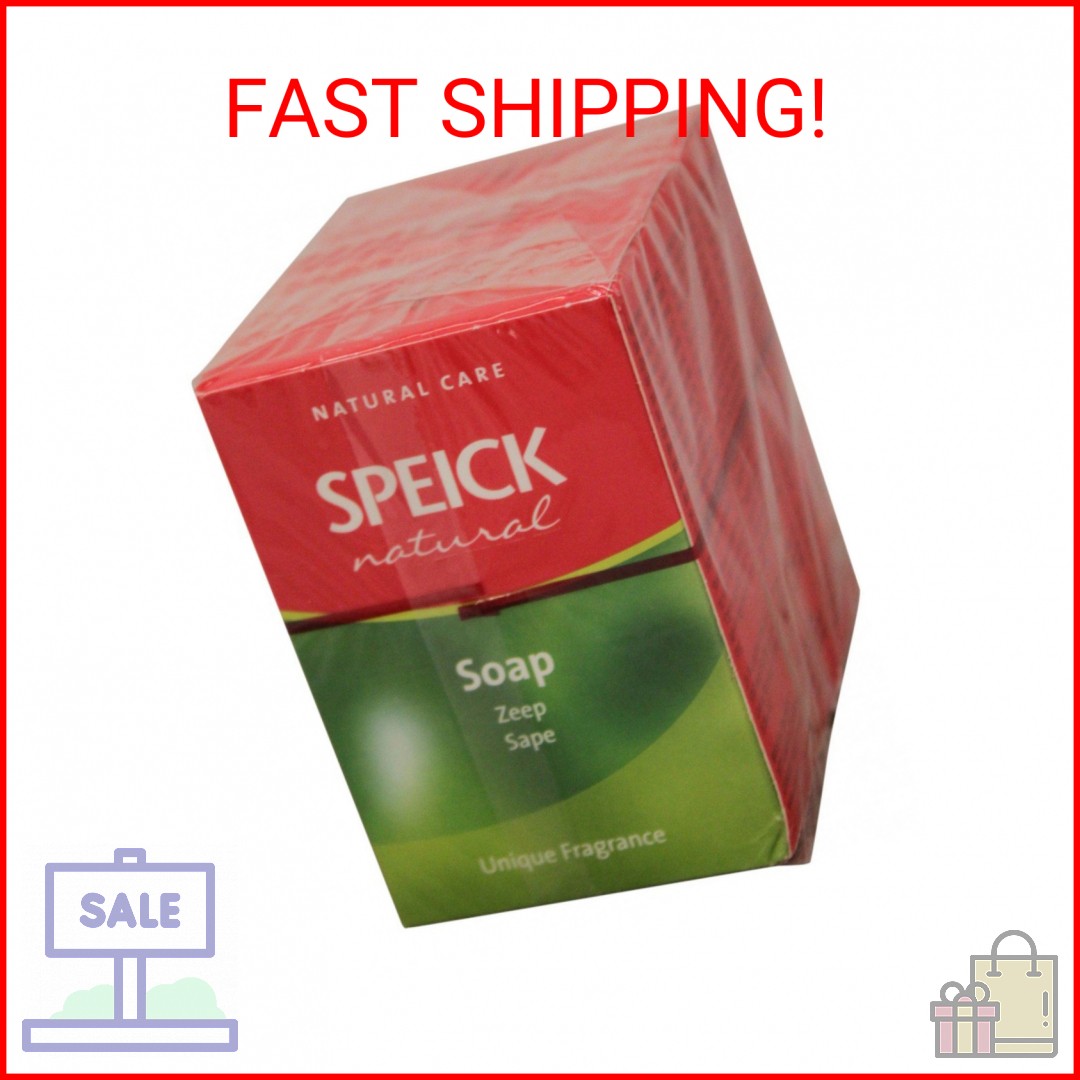 Speick Natural Soap Bar 3.5 Ounces (Pack of 3)
