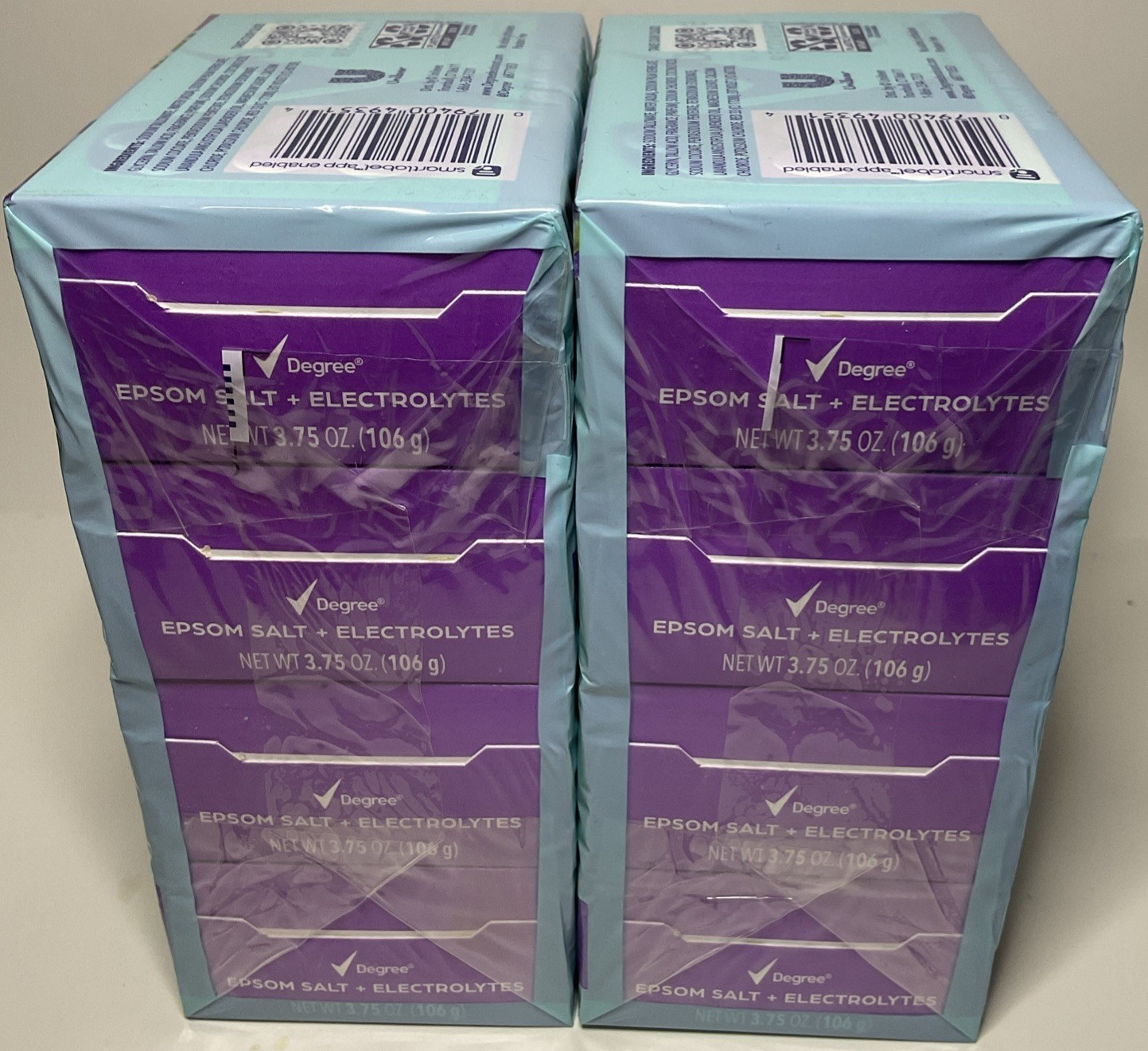 2 Degree Maximum Recovery Lavender Massage Bar Soap 15 OZ/425g 8 Bars Total
