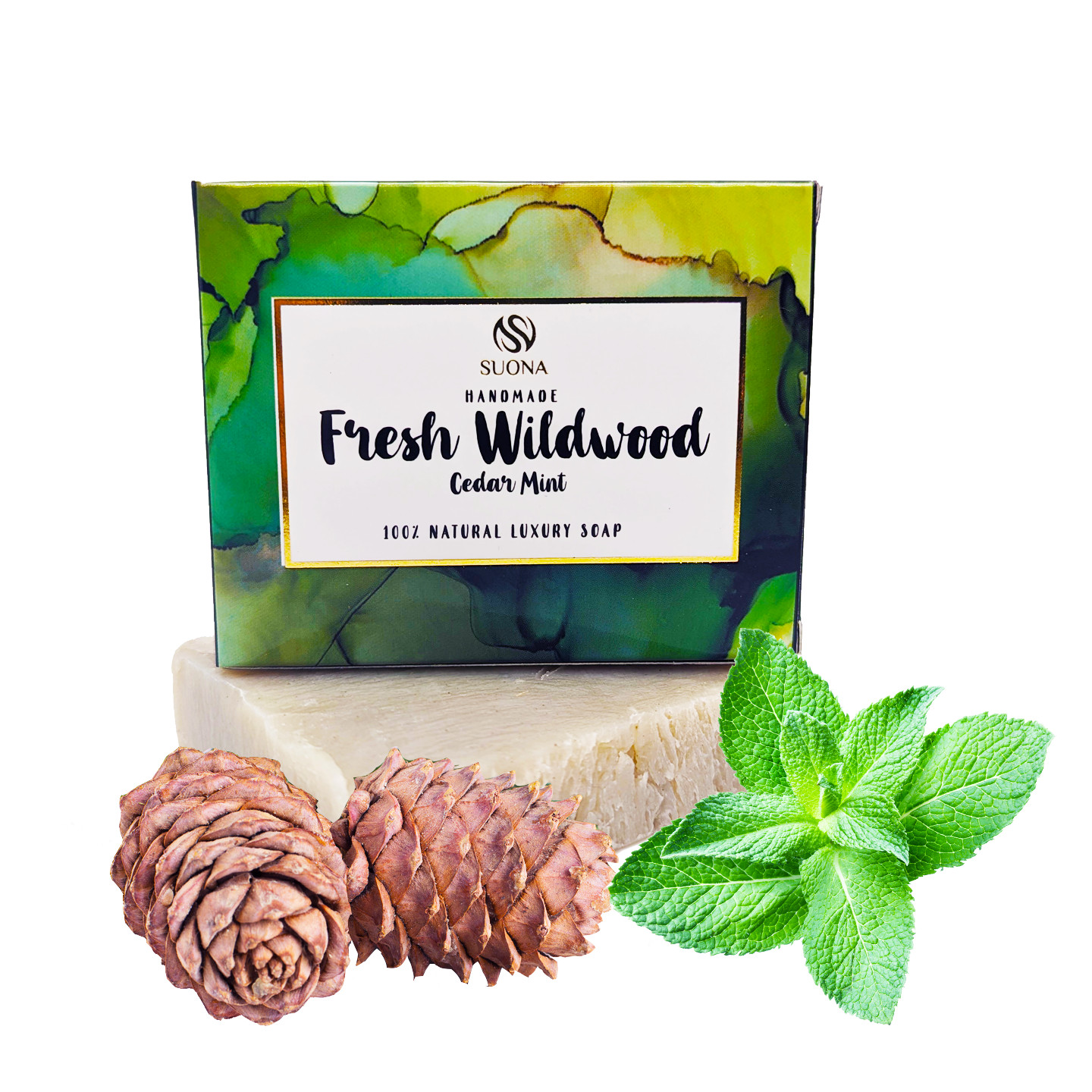 Fresh Wildwood – Cedar Mint – 100% Natural Face & Body Wash
