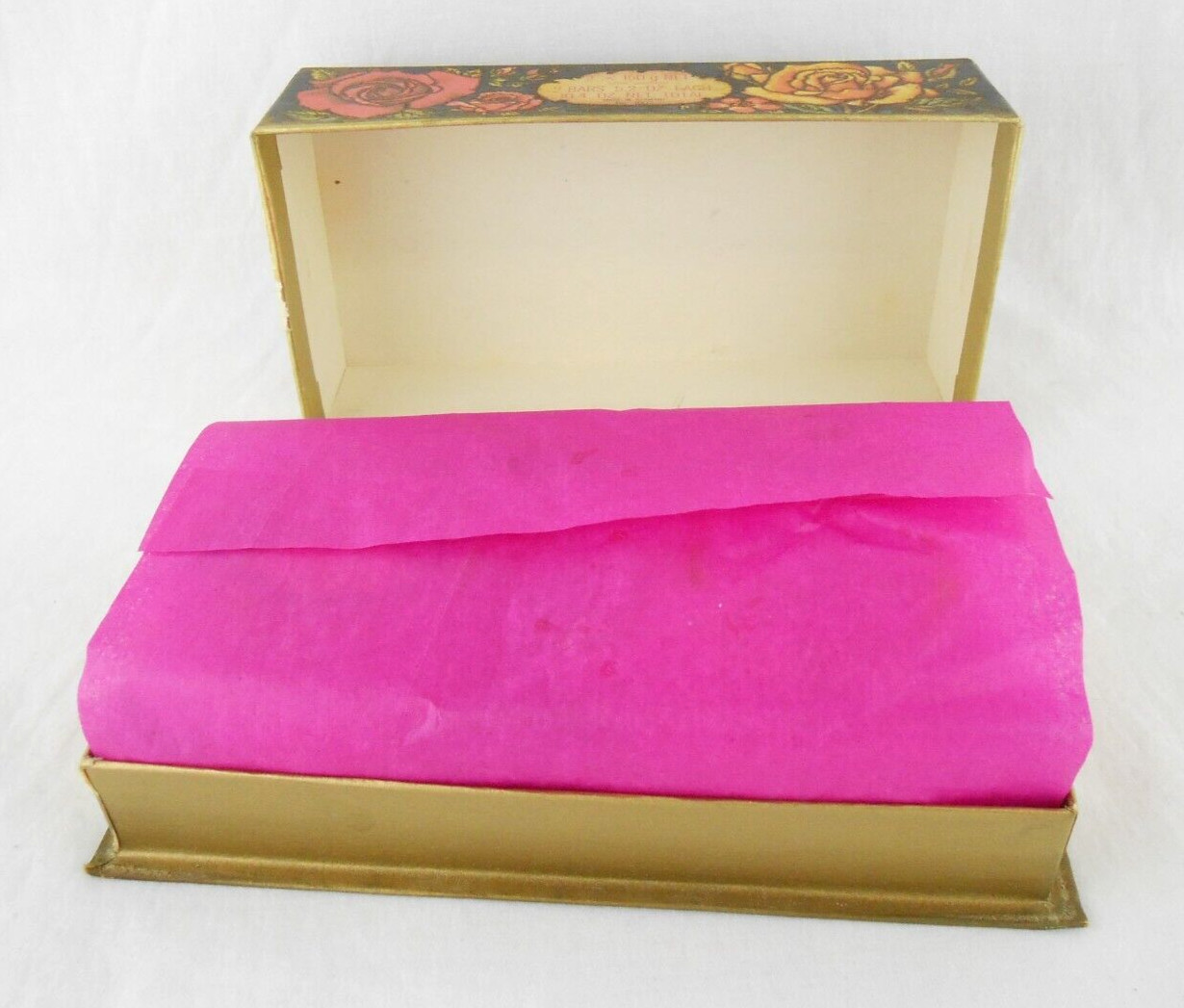 Verly Berlin Rose Luxury Vintage Perfumed Soap Rose 2 Cakes 5.2 oz New