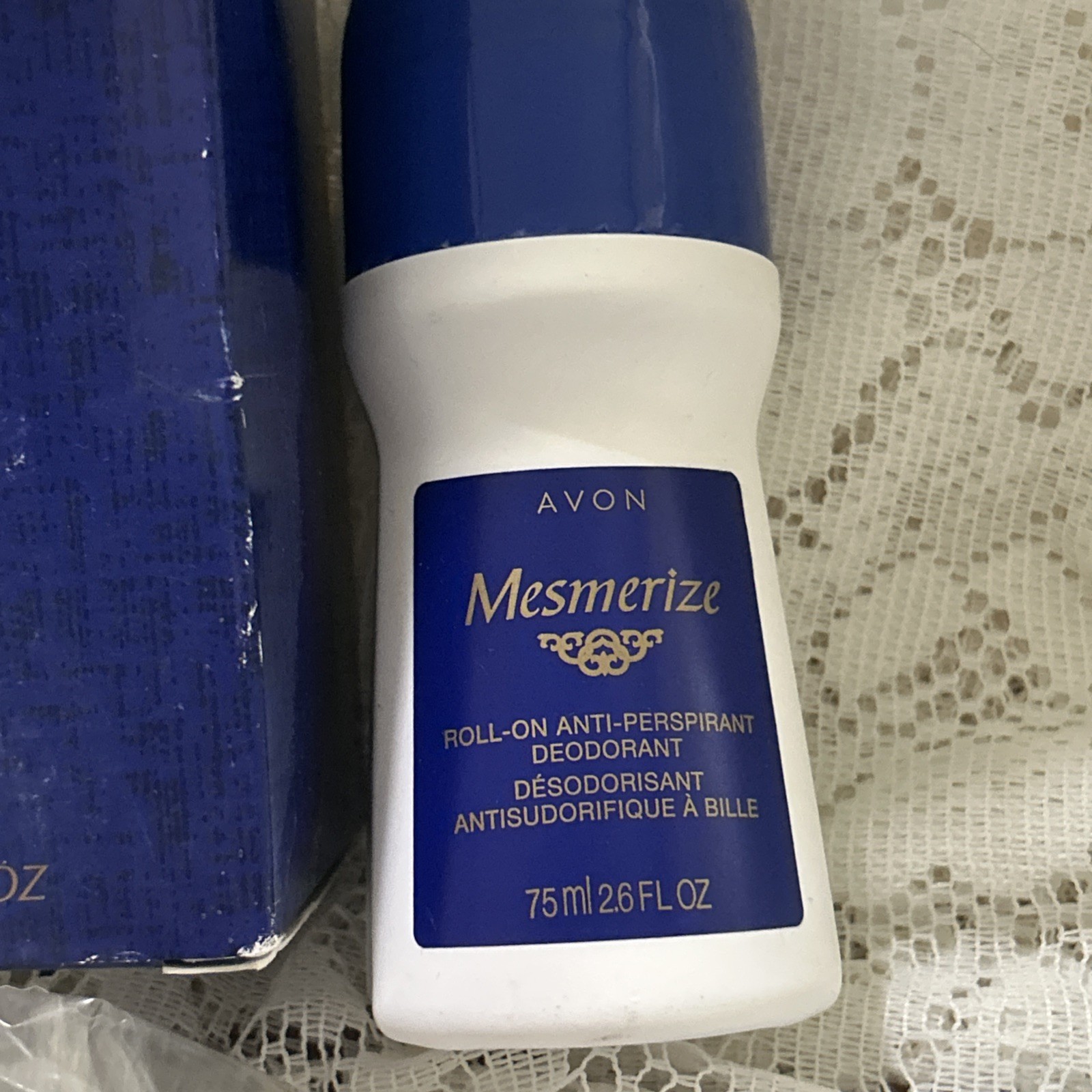 Avon Men’s MESMERIZE Soap on a Rope 5 Oz. ~ And Two Deodorants 2.6 Fl Oz ~