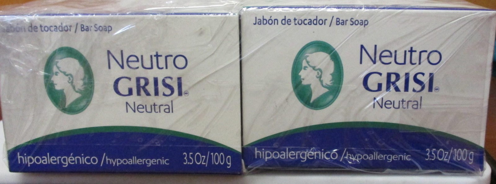 Grisi Neutral Hypoallergenic Soap Bar 3.5 oz (12 Pack)
