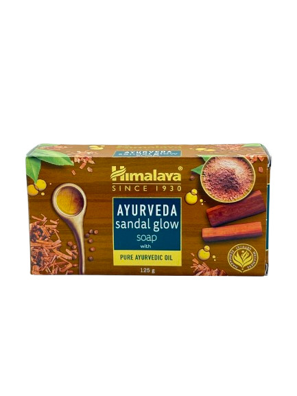 Himalaya Ayurveda Sandal Glow Soap Nourishes & Softens Skin, 8×125 gm Multipack
